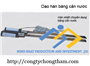 Dao hàn bằng cản nước